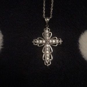 Sterling Silver Cross Necklace